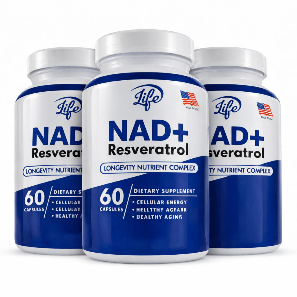NAD+ con Resveratrol EF| Suplemento Natural | Envío Gratis RD – NatBien
