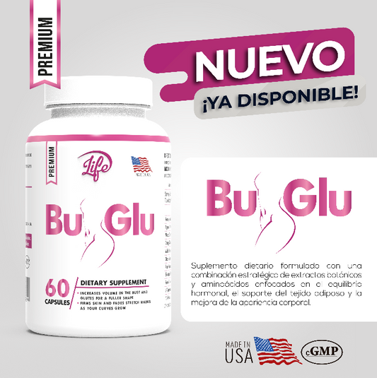 BU-GLU nuevo disponible suplemento femenino