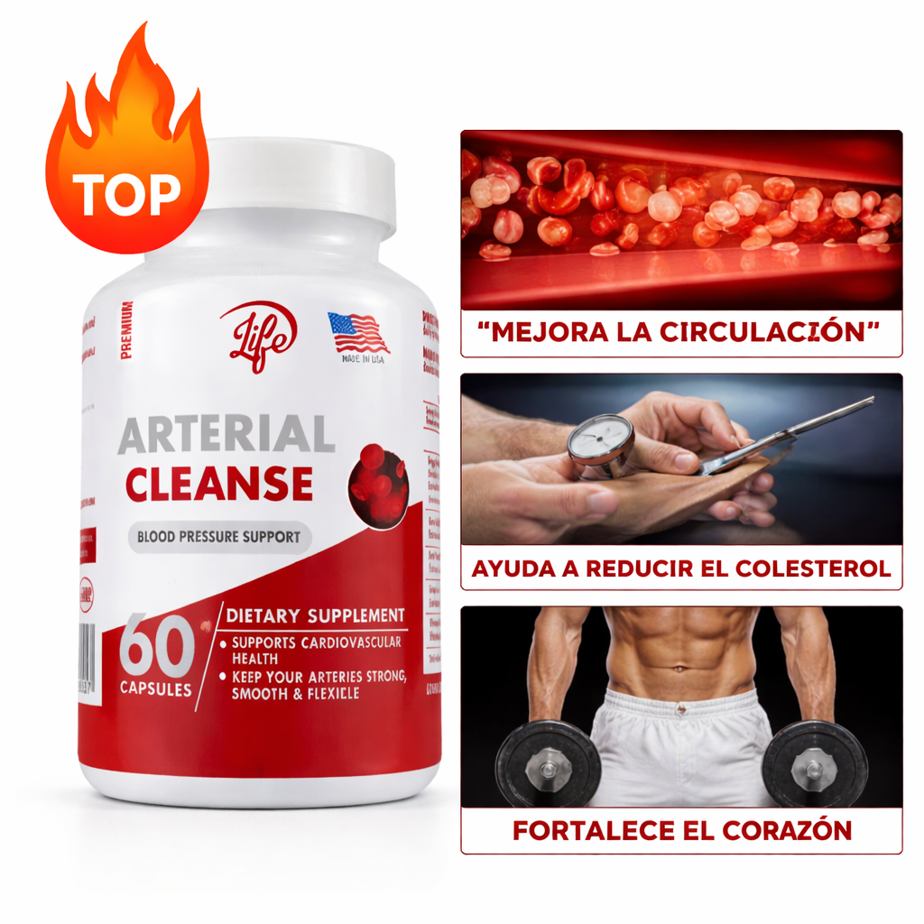Arterial Cleanse – Fórmula Natural con Ajo y Espino Blanco 2| Complemento Alimenticio | Envío Gratis RD – NatBien